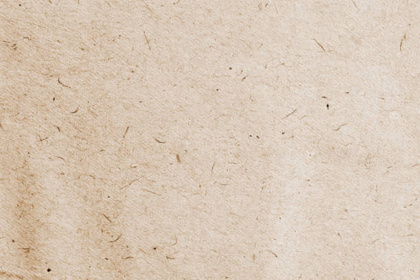 istock Old beige eco recycled kraft paper texture, cardboard background 1388783298
