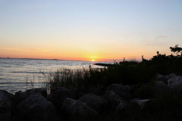 istock Cypress Point Park at Sunset 1388787235