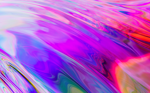 Abstract gradation of glass, 3d rendering. Computer digital drawing.