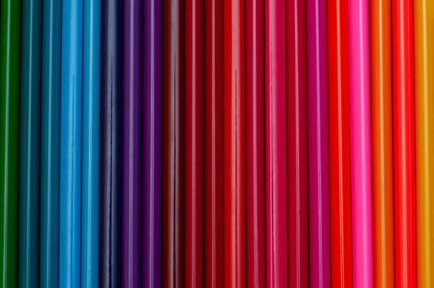 istock Background of colored pencils. Colored pencils seamless horizontal pattern 1388795476