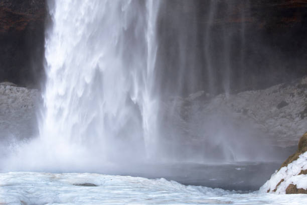 istock Waterfall Seljalandsfoss in winter, Iceland 1388796825