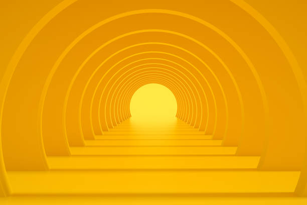 istock 3D Empty Room, Tunnel, Corridor, Abstract Modern Architecture Background 1388799036