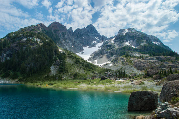 Alpine Lake Vancouver Island