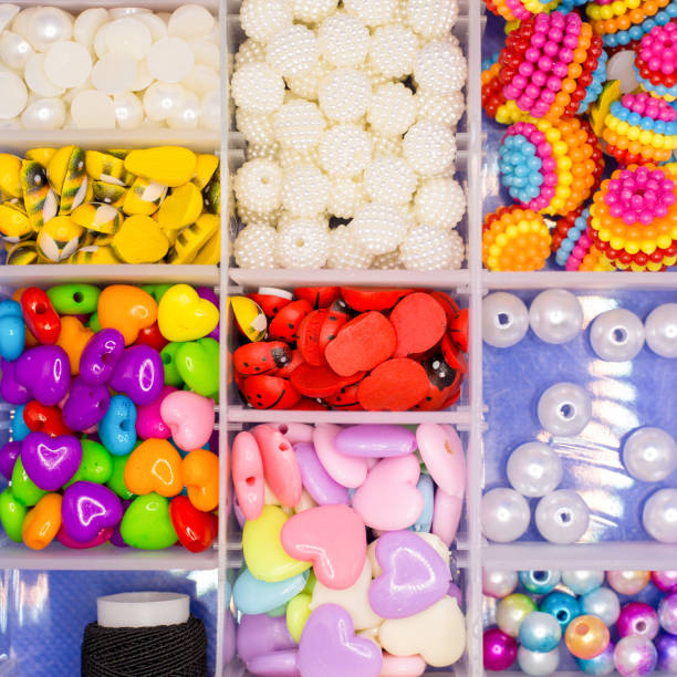 istock Women's jewelry box container for various small items 1388801506