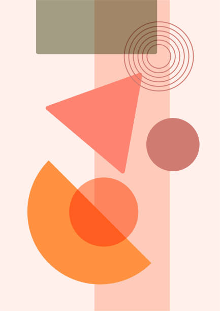 istock Modern minimalist abstract aesthetic boho poster illustrations. Bohemian style wall decor. Contemporary artistic posters. Trendy mid century art, boho home decor, wall art. 1388804283
