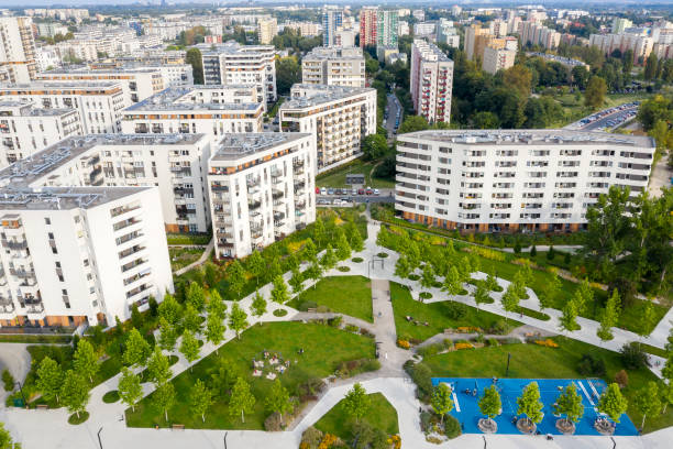 istock Residential Buildings from Above 1388806762