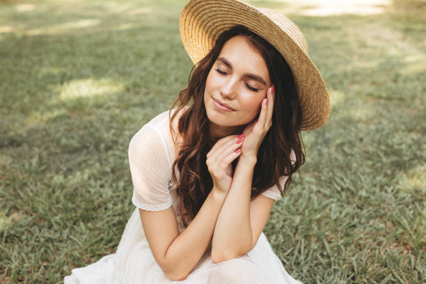 istock Beautiful girl enjoying summer 1388815024