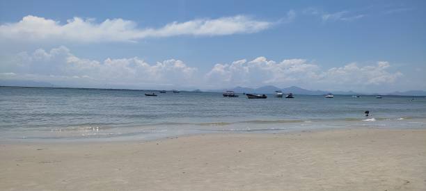 istock Boats in the sea 1388815034
