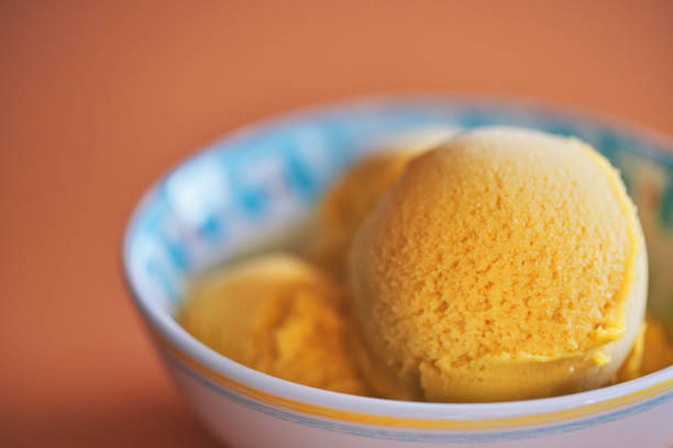 istock Homemade Mango Ice Cream 1388823758