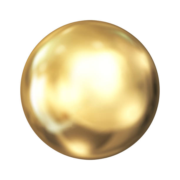 istock Golden Oil Drop Isolated 1388825111