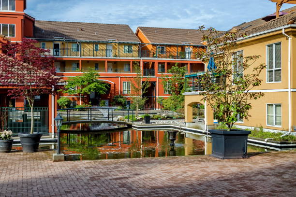 istock Residential District in New Westminster City 1388836171