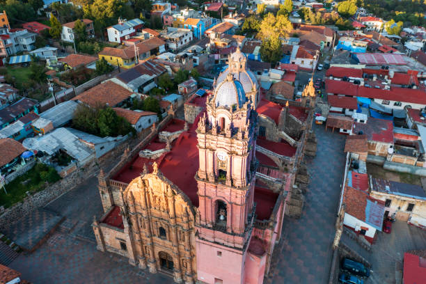 istock Aerial view Tlalpujahua a magical town 1388837295