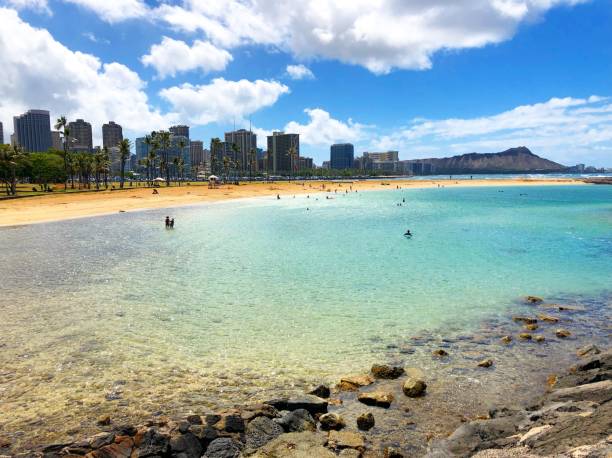 istock Beautiful Landscape in Honolulu Hawaii 1388861039