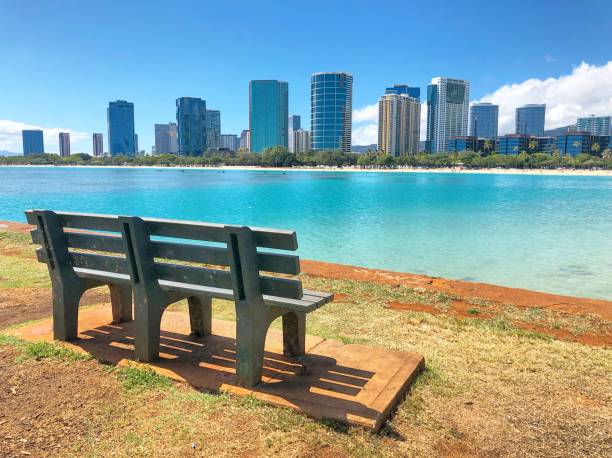 istock Beautiful Landscape in Honolulu Hawaii 1388861074
