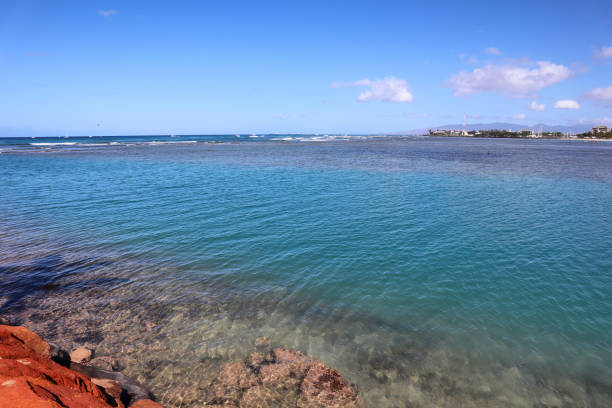 This beautiful landscape is in Hawaii, very quiet and peaceful. Took the picture at Hawaii Kay area.