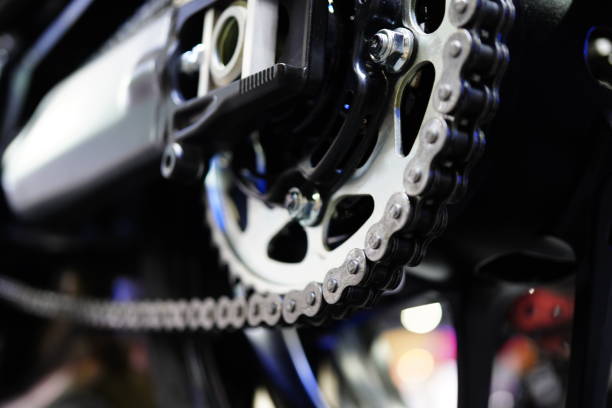 istock Chain of the motorcycle 1388873865