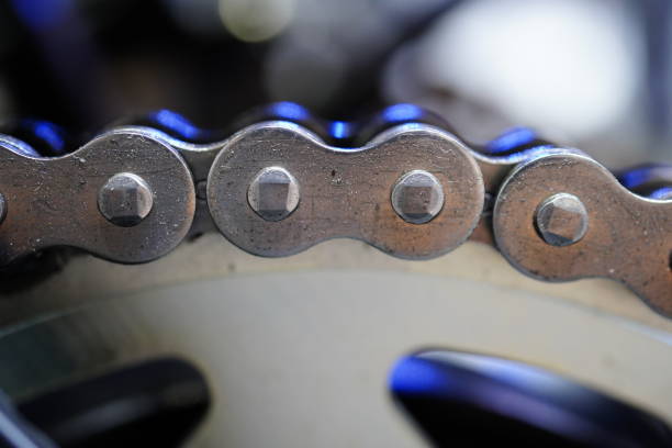 istock Chain of  motorcycle 1388873888
