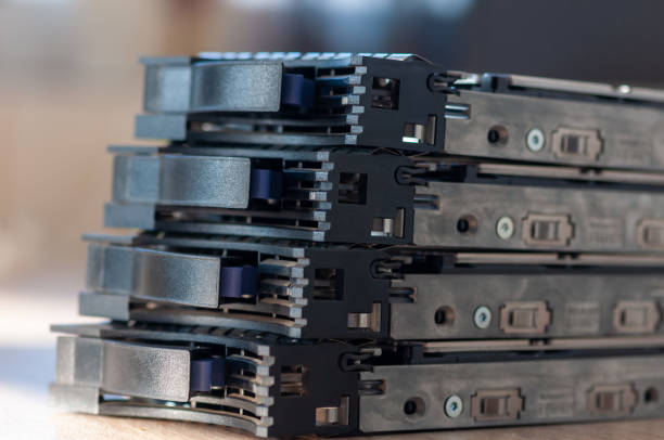istock Close-up of a HDD caddy tray 1388886136