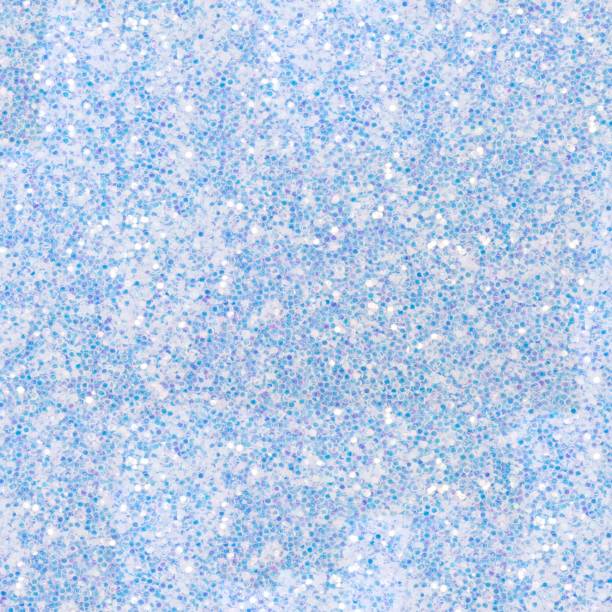 istock Light blue seamless holographic glitter, sparkle confetti texture. 1388886686
