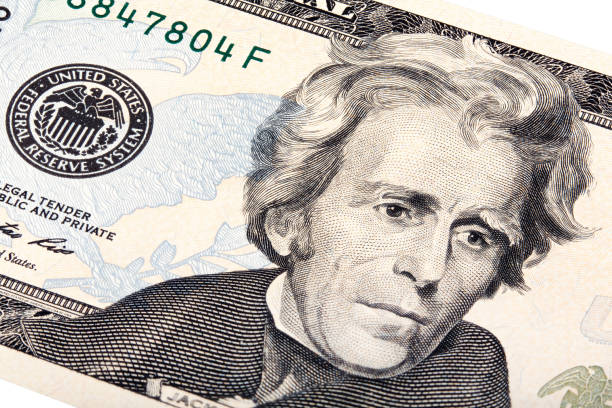 istock President Jackson on the twenty dollar bill stacked shot 1388886688