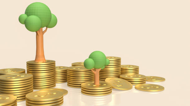 istock The tree and gold coins for business concept 3d rendering 1388893419
