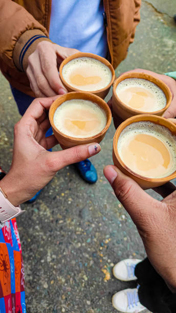 istock Kulhad Chai Indian style tea with friends 1388895899