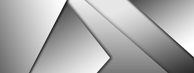 Abstract silver geometry background, technology modern design for your text.