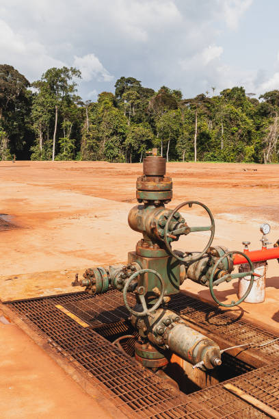 istock Oil & gas operations, Gabon 1388903436