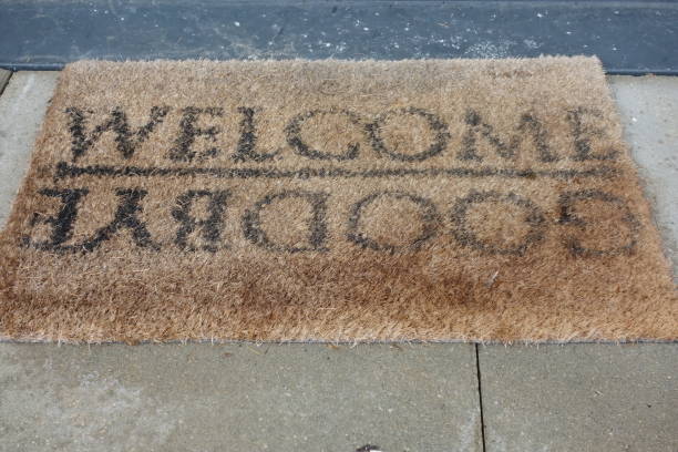 istock welcome sign at the entrance 1388907451