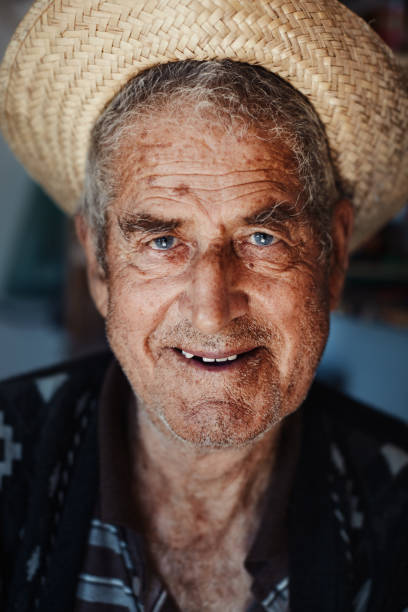 istock Portrait of a smiling old man 1388907642