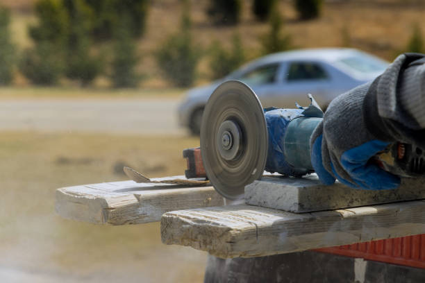 istock A man cutting marble stones with an angle grinder 1388912033