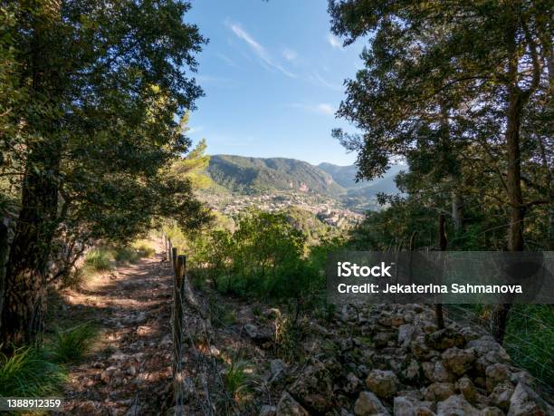 Landscape Of The Serra De Tramuntana Mountain Range On The Spanish Island Of Palma De Mallorca Spain Europe Stock Photo - Download Image Now