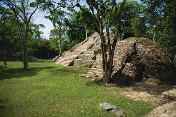 istock Maya pyramid ruin at 'Cahal Pech' in San Ignacio, Belize 1388913135