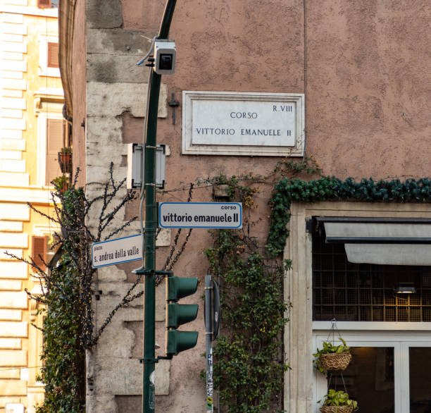 istock Vittorio Emanuele II Street Plaques 1388913965
