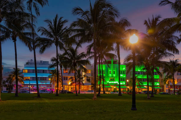 istock South Beach Miami skyline,  cityscape  in Florida 1388922956