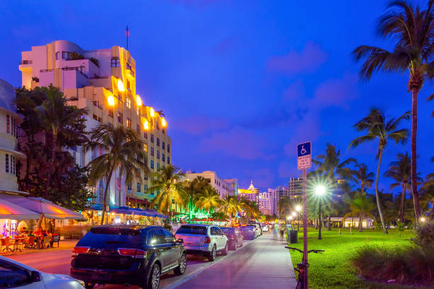 istock South Beach Miami skyline,  cityscape  in Florida 1388922958