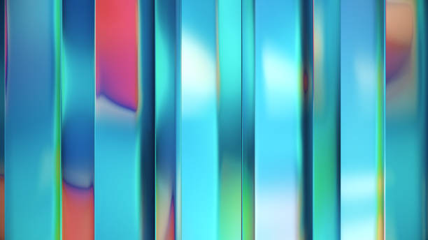 istock Abstract Glass Prism Colored Minimalist Background 3d render 1388924782