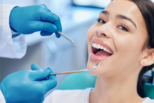 istock Shot of a young woman getting her teeth done 1388931752