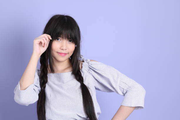 istock Purple Preppy Girl 1388932958