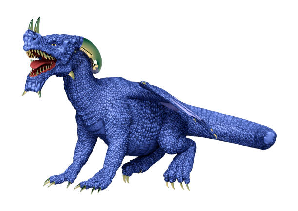 istock 3D Rendering Fairy Tale Dragon on White 1388941964