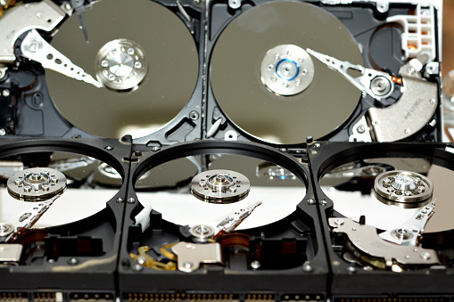 Computer Disc Replacement Computer Hard Disk Drive Storage Memory Repair Broken Computer Part ...