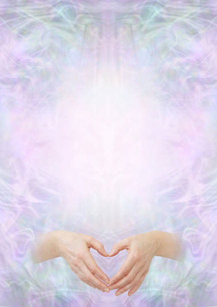 istock Heart Hands Spiritual Healing Certificate Diploma Award Background 1388948759