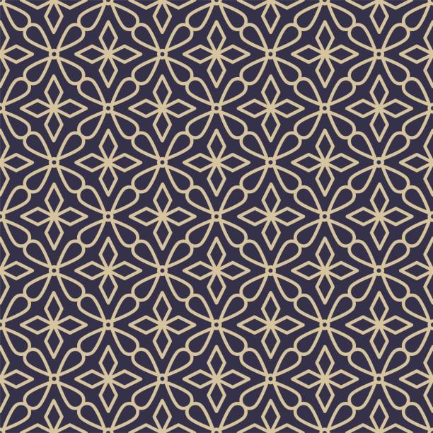 Ethnic Peranakan pattern Vector contemporary color simple geometric floral shape. Ethnic Peranakan seamless pattern background. Use for fabric, textile, interior decoration elements, upholstery, wrapping. neo classical stock illustrations