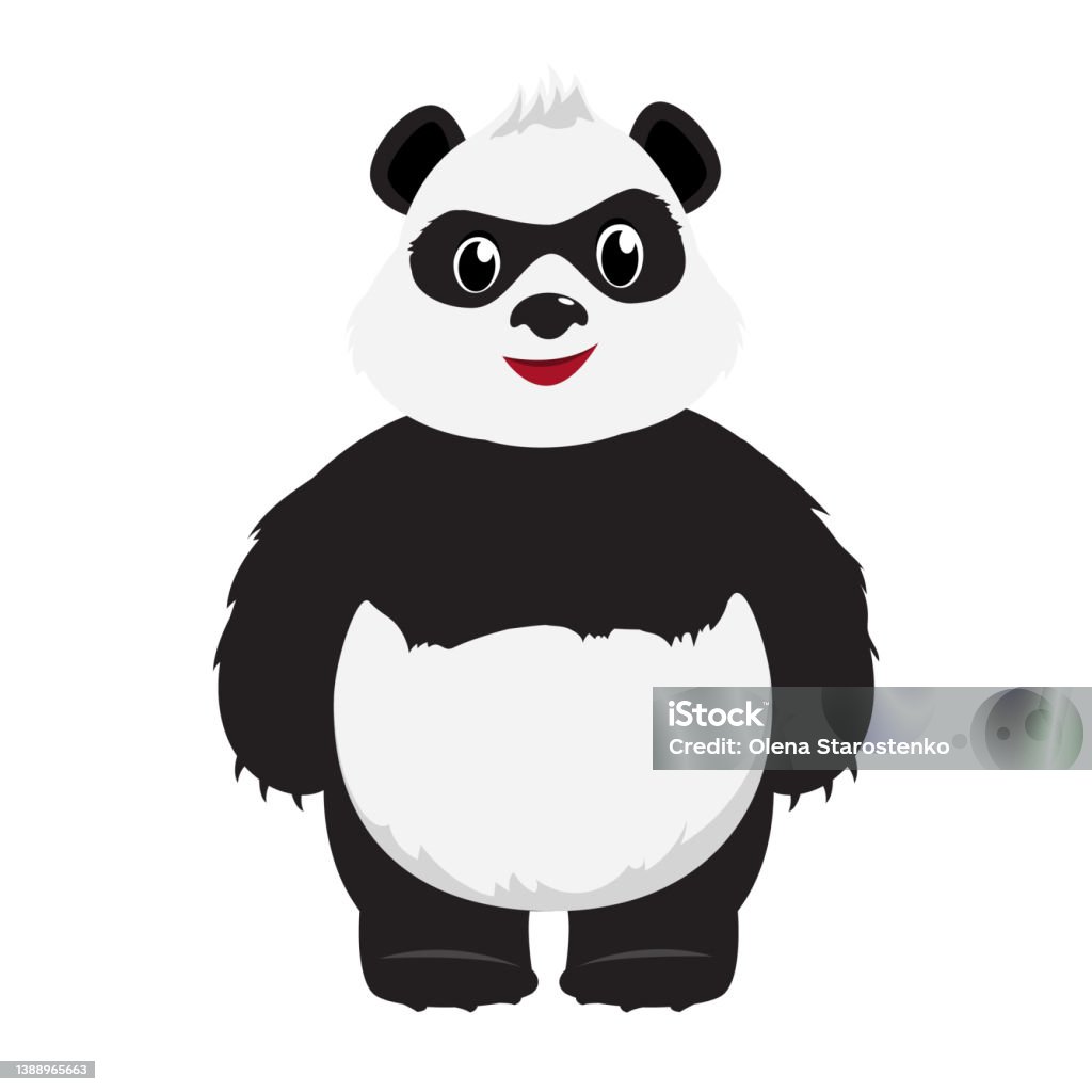 Nhân Vật Gấu Panda Theo Phong Cách Hoạt Hình Hình Ảnh Một Con Gấu ...