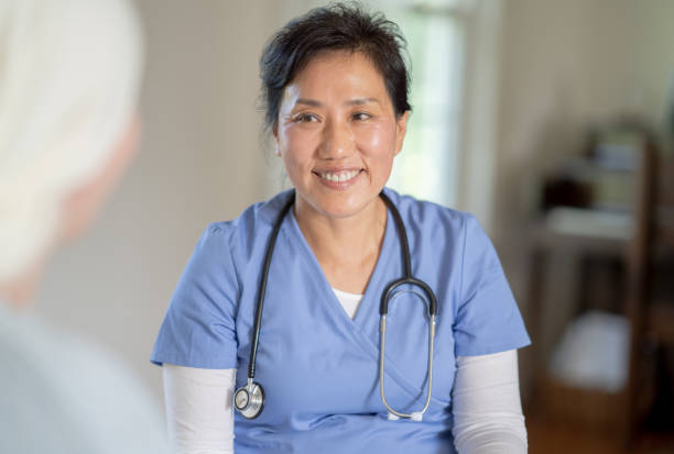 istock Homecare Visit to a Cancer Patient 1388967409