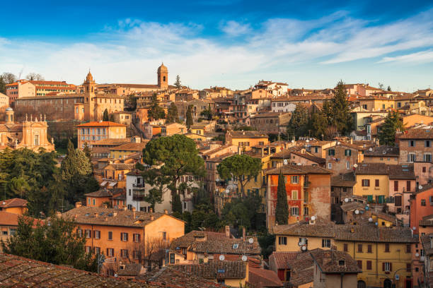 istock Perugia, Italy Old Town Skyline 1388968488