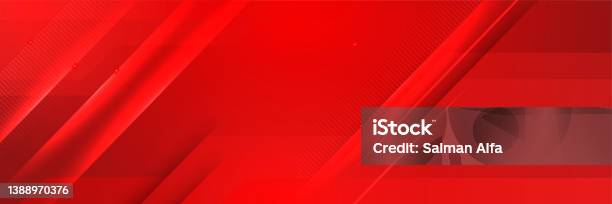 Computer Banner Red Digital Networking Red Wide Banner Design Background Abstract 3d Banner ...