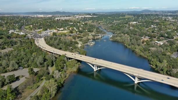 istock Folsom New Bridge and American River 1388970480