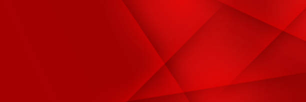 istock Corporate business red wide banner design background. Abstract modern 3d banner design with dark red technology geometric background. Vector illustration 1388972473