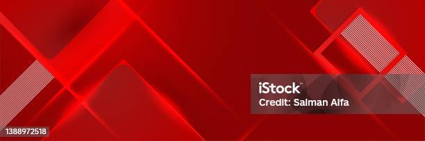 Computer Banner Red Technology Global Red Wide Banner Design Background Abstract 3d Banner ...